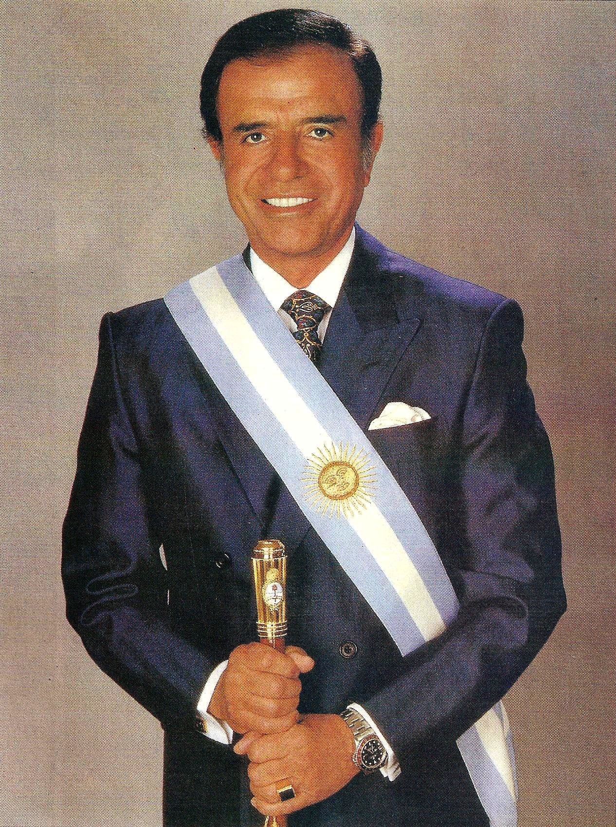 Carlos Menem Foto