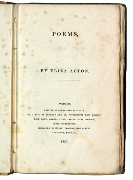Eliza Acton Foto