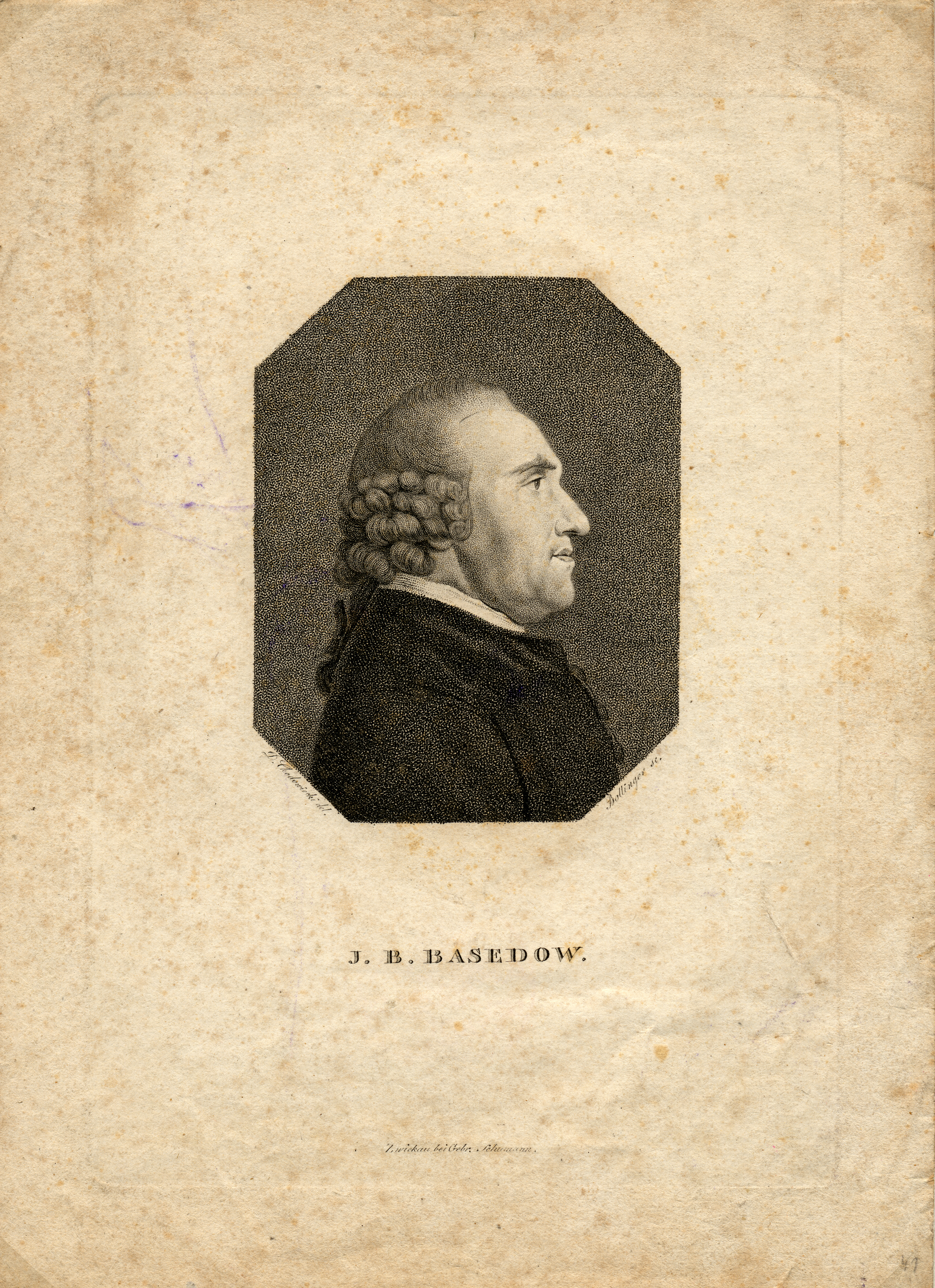 Johann Bernhard Basedow Foto