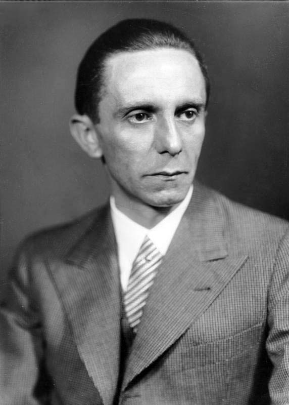 Joseph Goebbels Foto