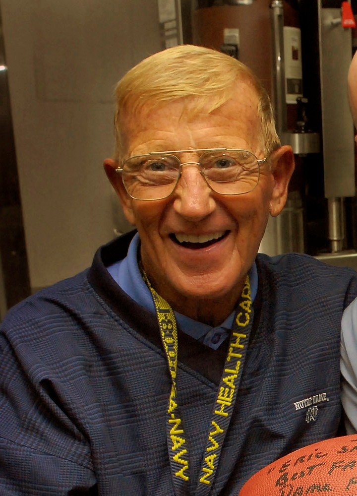 Lou Holtz Foto