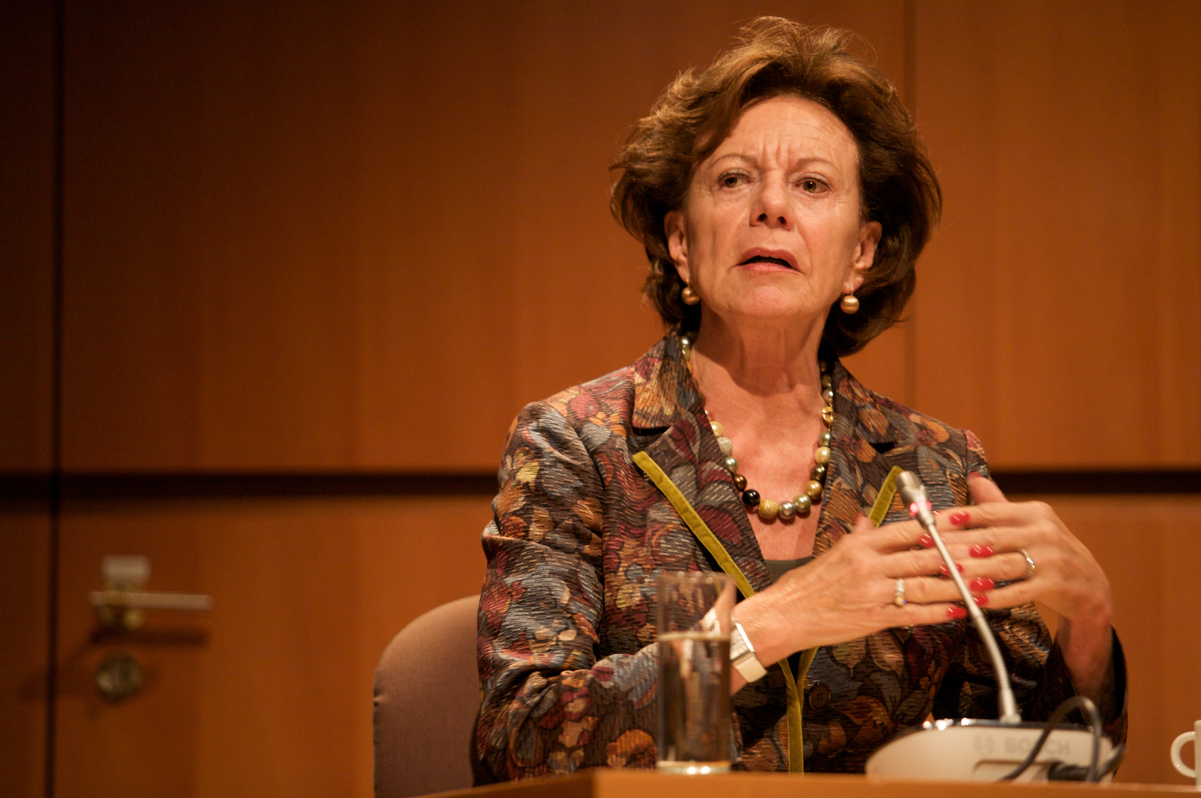 Neelie Kroes Foto