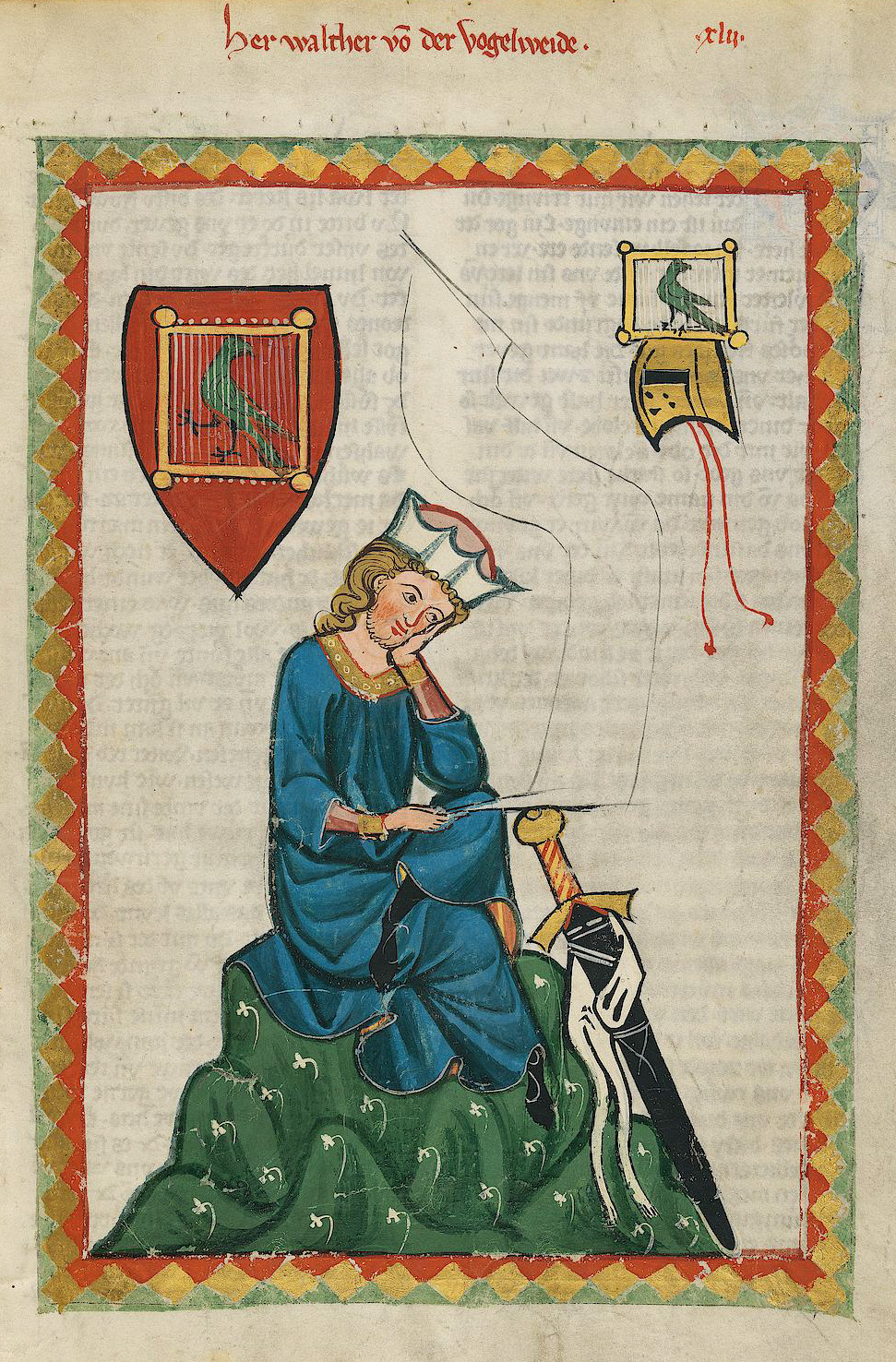 Walther von der Vogelweide Foto
