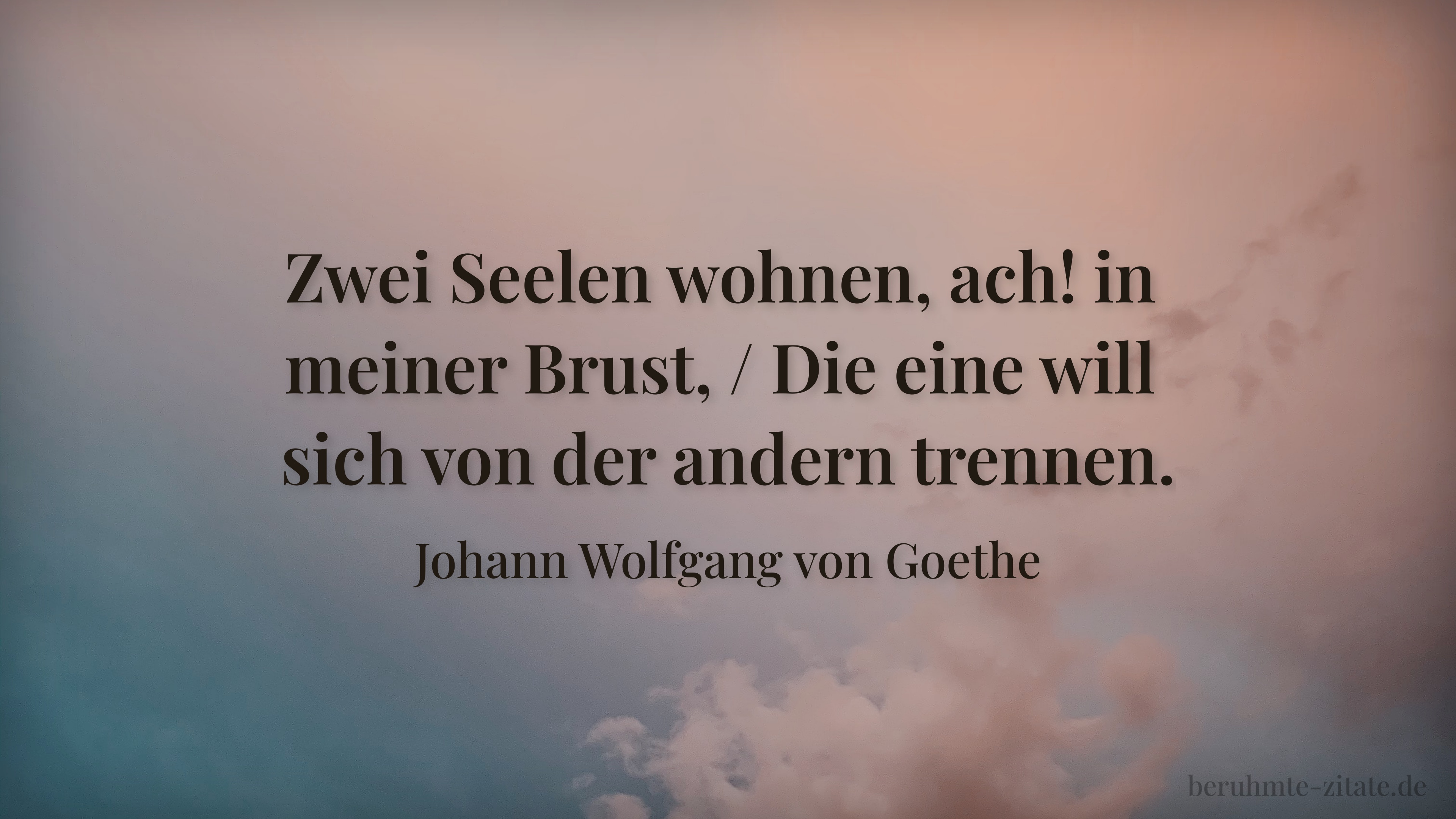Zwei Seelen Wohnen Ach In Meiner Brust beruhmte-zitate.de