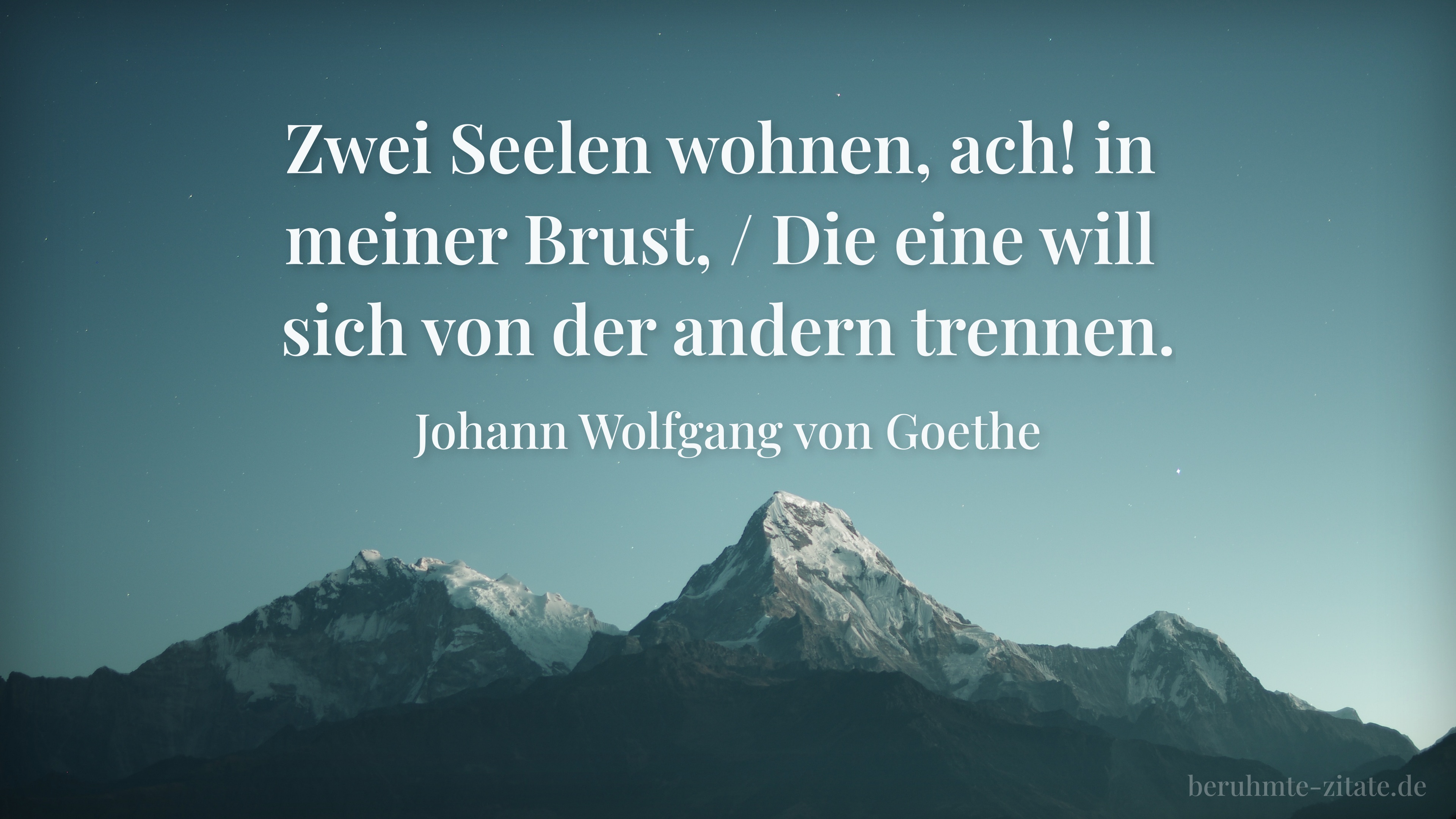 Zwei Seelen Ein Gedanke Zwei Herzen Ein Schlag Englisch beruhmte-zitate.de