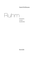 Ruhm