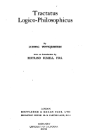 Tractatus Logico-Philosophicus