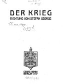 Der Krieg