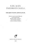 Die deutsche Ideologie