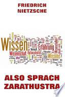 Also sprach Zarathustra