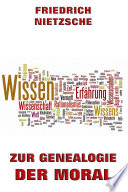 Zur Genealogie der Moral