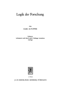 Logik der Forschung