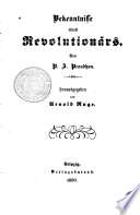 Bekenntnisse eines Revolutionärs