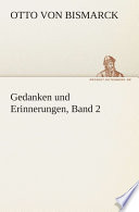 Gedanken und Erinnerungen