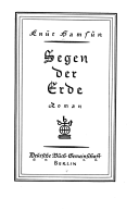 Segen der Erde