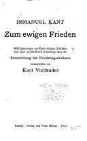 Zum ewigen Frieden