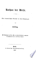 Nathan der Weise
