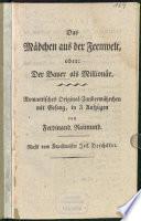 Das Mädchen aus der Feenwelt oder Der Bauer als Millionär