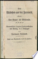 Das Mädchen aus der Feenwelt oder Der Bauer als Millionär