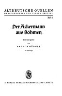 Der Ackermann aus Böhmen