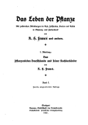 Das Leben der Pflanze