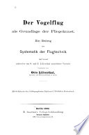 Der Vogelflug als Grundlage der Fliegekunst